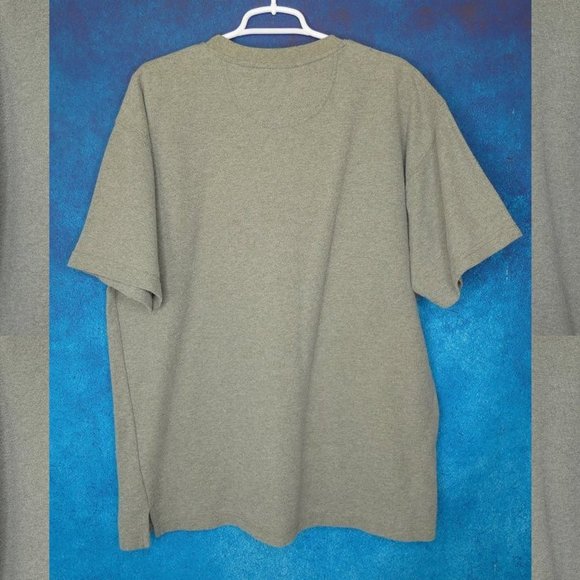 Big Dogs Waffle Knit Gray Tee Size Large - Picture 4 of 5